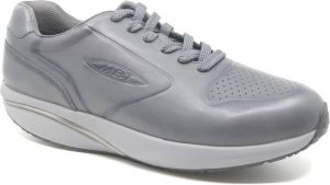 MBT 1997 LEAT.M 700948 1596N Grijze heren sneakers performance afwikkeling