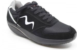 MBT 1998 MESH W 702846-03S zwarte sneaker met afwikkelzool