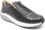 MBT FERRO W 702906-1565F Zwarte sneakers met rits. Performance index - Thumbnail 1