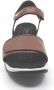 MBT MALIA 2 W BROWN 703255-22I Bruine dames sandalen wijdte G - Thumbnail 3