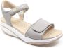 MBT MALIA 2 W TAUPE 703255-1109I Taupe dames sandaal wijdte G - Thumbnail 1