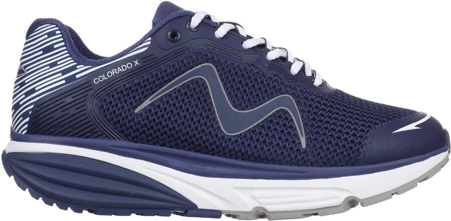MBT 702639 1682Y heren sneakers blauw