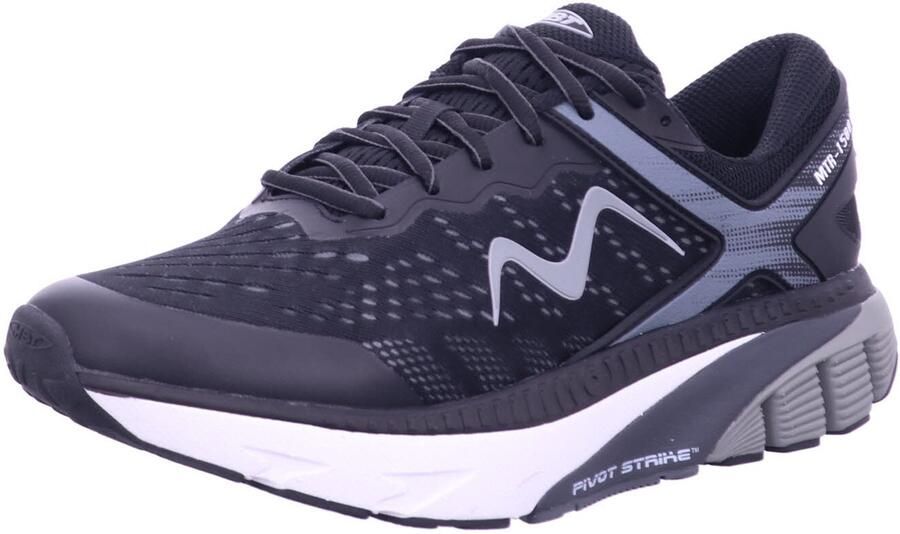 MBT Veelzijdige Zwarte Veterschoenen voor Hardlopen Black Heren