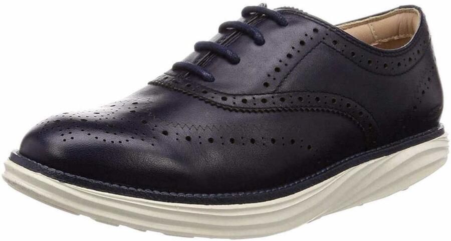 MBT Dames veterschoenen van premium leer Blue Dames