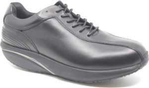 MBT NAFASI 4 M 702958 03N Zwarte heren veterschoenen met performance index zool
