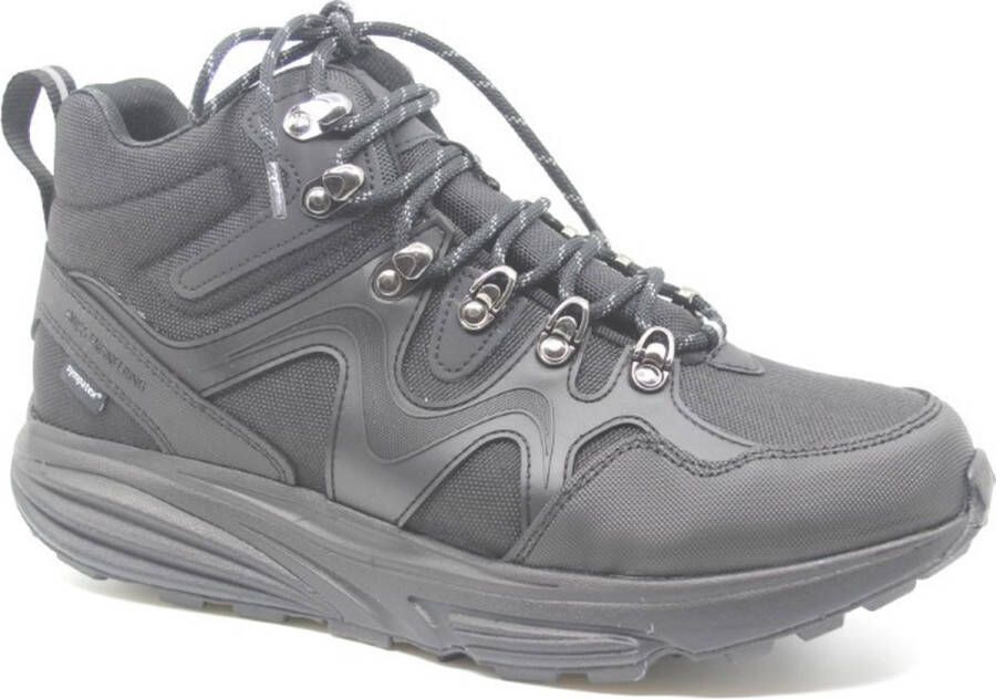 MBT NAVADA X SYM M 703066-257Y Zwarte halfhoge wandelschoenen met Sympatex