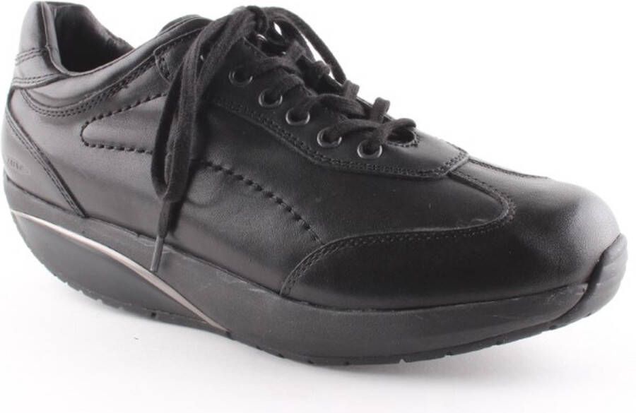 MBT PATA 6S W BLACK dames veterschoen