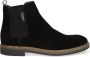 McGregor Heren Boots Zwart Chelsea Boots Suède Elastiek - Thumbnail 2