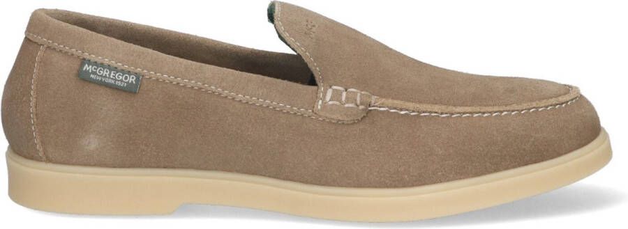 McGregor Heren Loafers Beige Loafers Suède