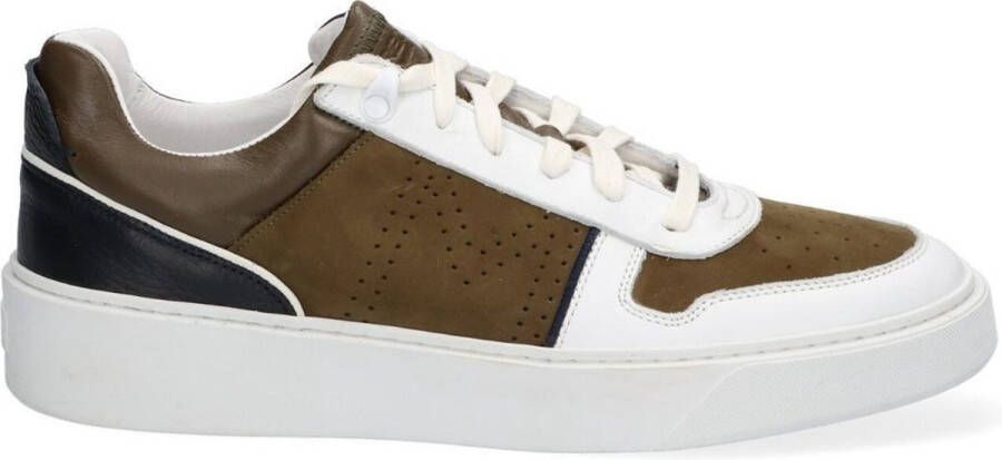 McGregor Heren Sneakers Groen Lage Sneakers Nubuck Veters