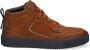 McGregor Heren Sneakers Beige Lage Sneakers Leer Veters - Thumbnail 2