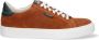 McGregor Heren Sneakers Cognac Lage Sneakers Leer Veters - Thumbnail 1