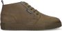 McGregor Heren Sneakers Groen Hoge Sneakers Nubuck Veters - Thumbnail 3