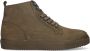 McGregor Heren Sneakers Groen Hoge Sneakers Nubuck Veters - Thumbnail 2