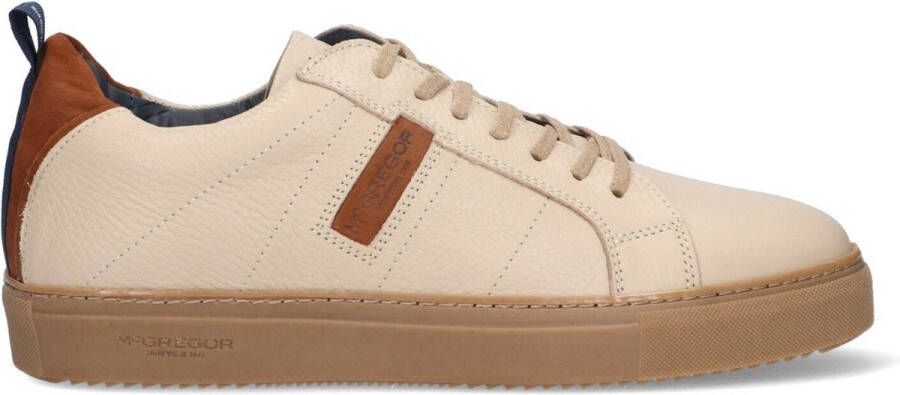 McGregor Heren Sneakers Wit Lage Sneakers Nubuck Veters