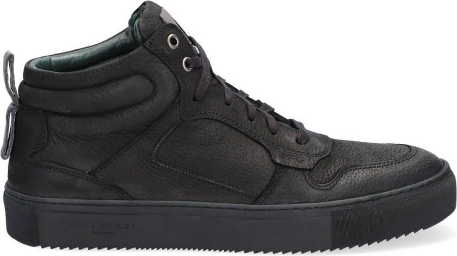 McGregor Heren Sneakers Zwart Lage Sneakers Leer Veters