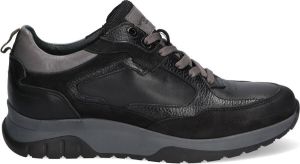 McGregor Heren Sneakers Zwart Lage Sneakers Leer Veters