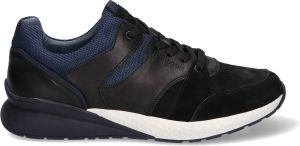 McGregor Heren Sneakers Zwart Lage Sneakers Leer Veters