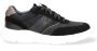 McGregor Heren Sneakers Zwart Lage Sneakers Leer Veters - Thumbnail 3