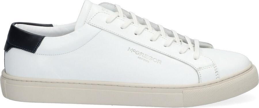 McGregor Heren Sneakers Wit Lage Sneakers Leer Veters
