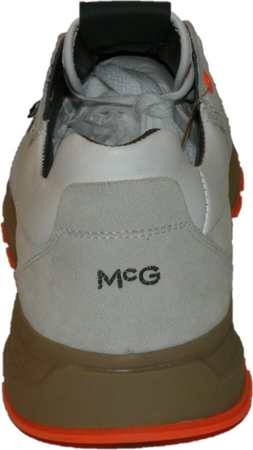 McGregor Heren Sneakers Wit Lage Sneakers Leer Veters - Foto 5