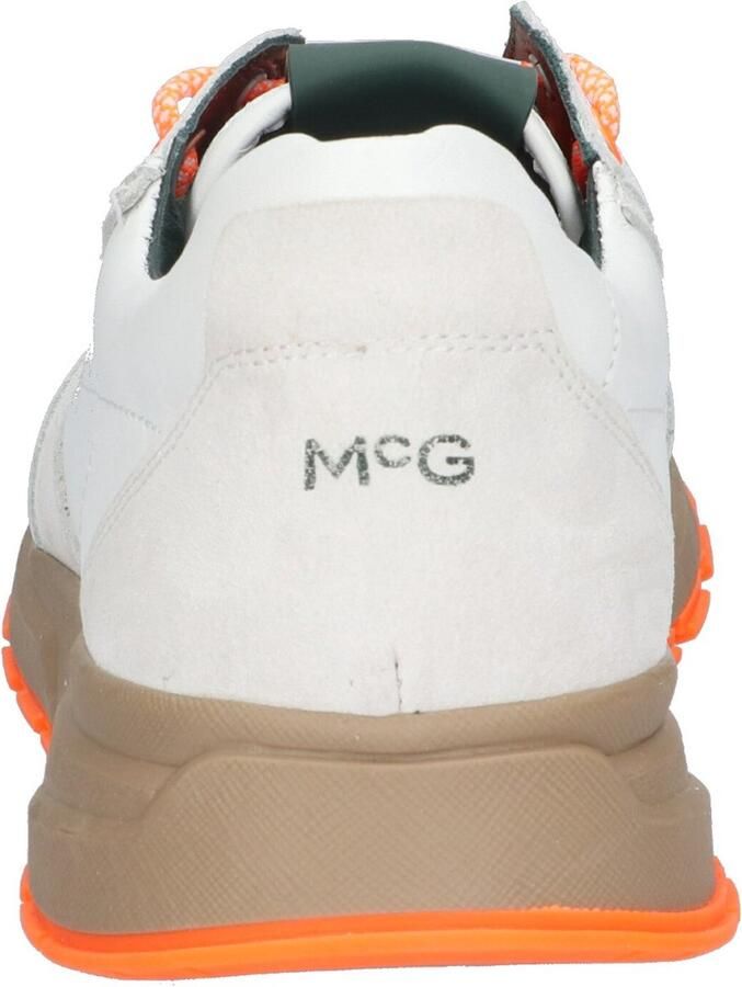 McGregor Heren Sneakers Wit Lage Sneakers Leer Veters - Foto 3