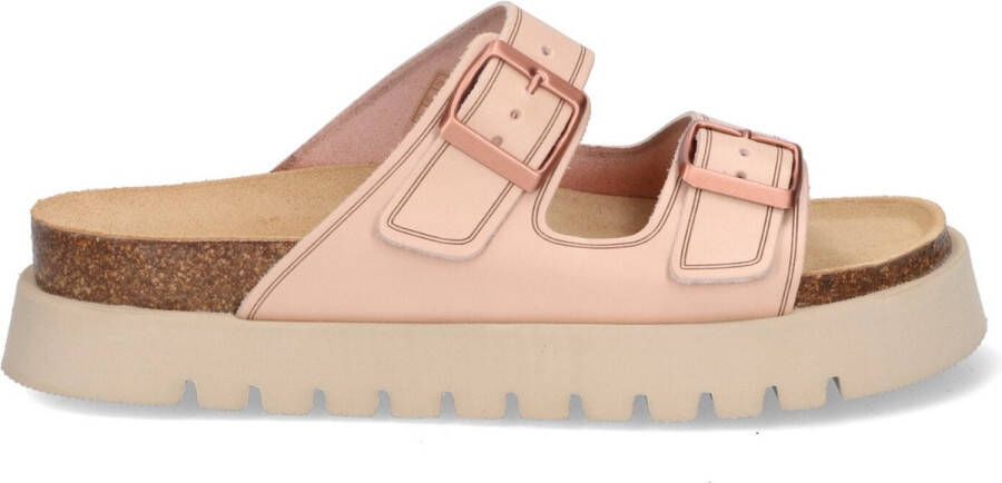 McGregor Vrouwen Damesslippers Roze Slippers Imitatieleer Gesp(en)