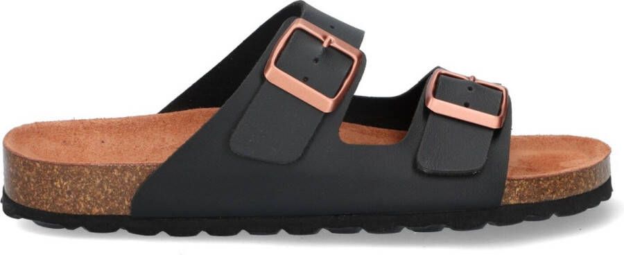 McGregor sslippers Zwart Slippers Imitatieleer Gesp(en)