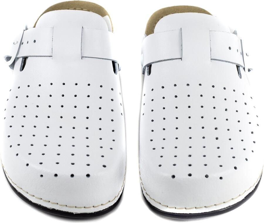 MedicalID Comfort platte klomp Wit