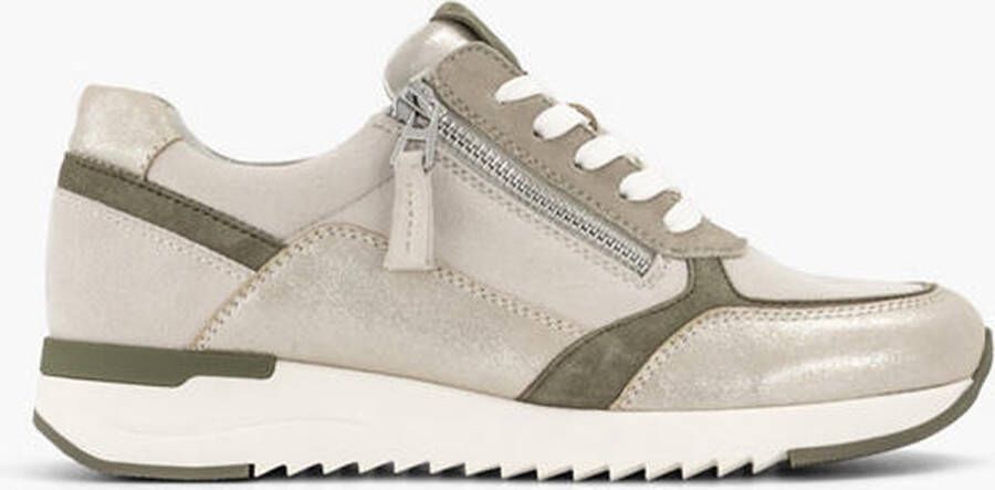 Medicus Grijze leren comfort sneaker