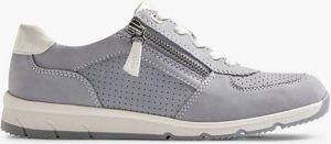 Medicus Lichtblauwe leren sneaker