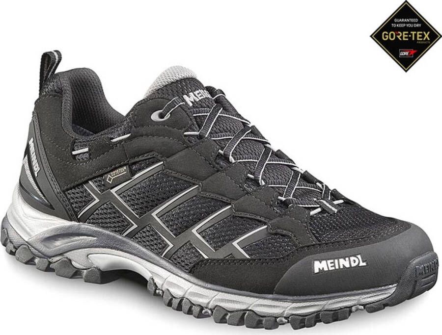Meindl Caribe Gtx Gore-Tex Wandelschoenen Heren Zilver Zwart