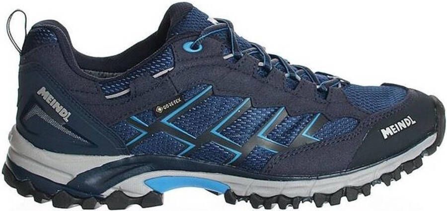 Meindl CARIBE GTX 3825-29 Jeansblauwe lichtgewicht lage heren wandelschoenen wijdte H