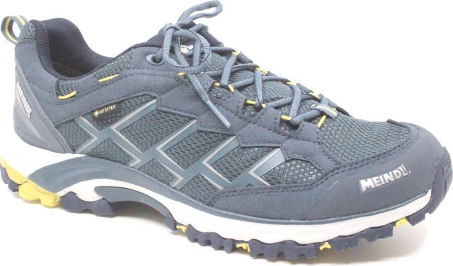 Meindl CARIBE GTX 3825-29 Jeansblauwe lichtgewicht lage heren wandelschoenen wijdte H