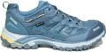 Meindl Caribe Lady GTX Wandelschoen Dames waterdichte lage wandelschoenen eisgrau gelb - Blauw
