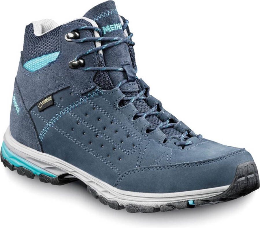 Meindl Durban Mid GTX Wandelschoenen Dames Donkerblauw Petrol