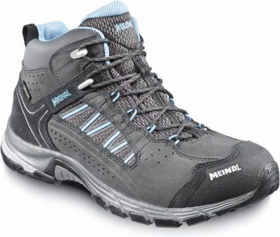 meindl Journey Lady Mid Gtx Dames Hoge Wandelschoen Anthrazit Azur