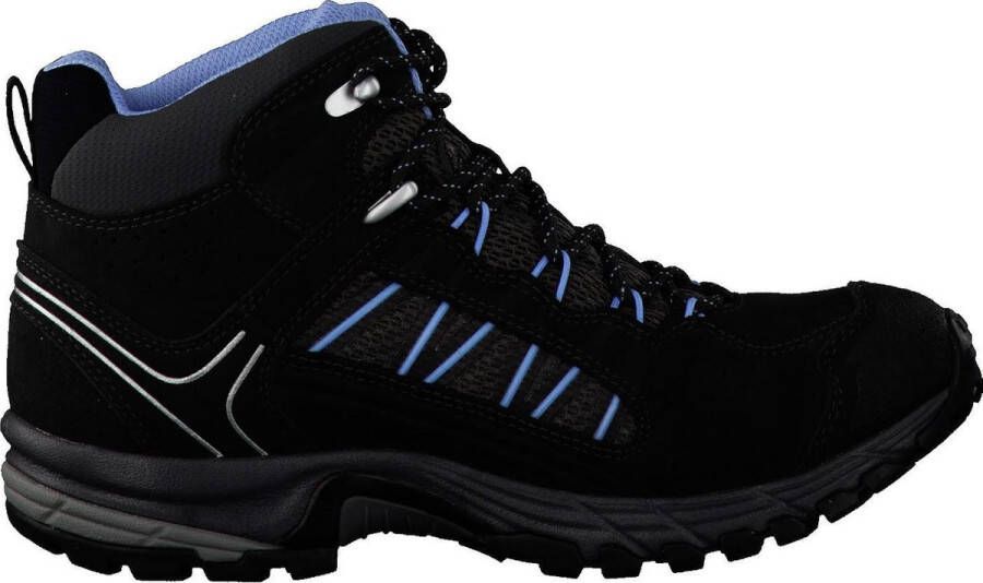 Meindl Journey Lady Mid Gore-Tex Wandelschoen Dames waterdichte mid wandelschoenen Anthrazit Azur
