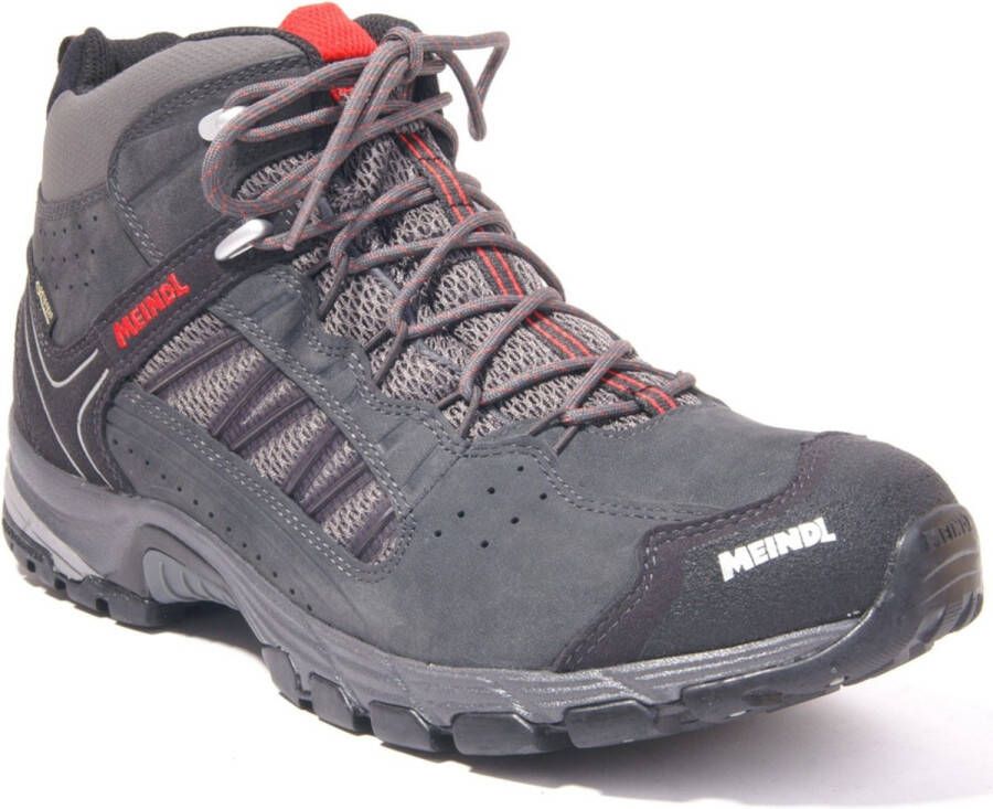 meindl Journey Mid GTX Heren 31 Grijs Rood