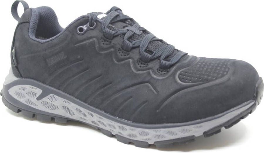 Meindl Korfu Walker Lady 5583-49 Blauw (zwarte) lage dames wandelschoenen met GoreTex wijdte J A-categorie