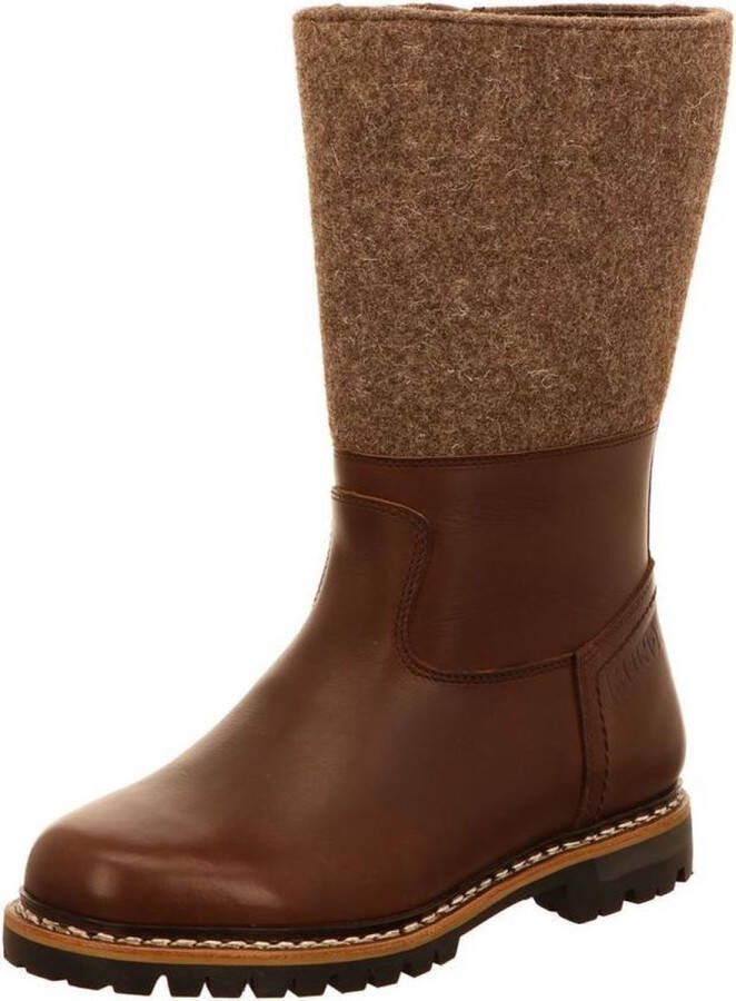 Meindl Winter Leren en Vilt Herenlaarzen Brown Heren