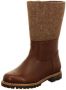 Meindl Winter Leren en Vilt Herenlaarzen Brown Heren - Thumbnail 1