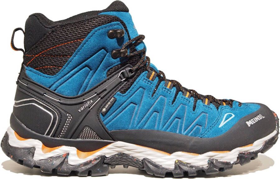 Meindl LITE HIKE GTX 4692-01 Zwart combi half hoge heren wandelschoenen wijdte H