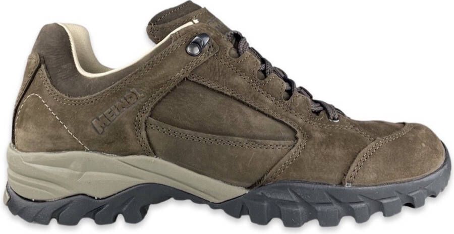 Meindl LUGANO M (039) 11 5 Heren leren lage wandelschoenen Mahagoni