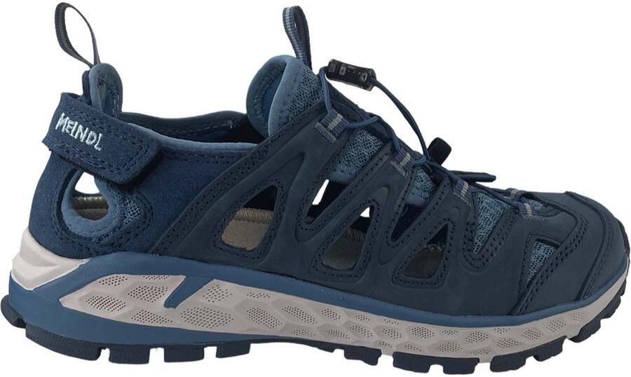Meindl Brindisi Lady Wandelsandaal Dames leren lage wandelschoenen jeans hellblau - Foto 4