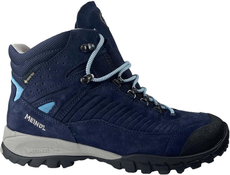 Meindl Salo Lady Mid GTX Wandelschoen Dames Half hoog Comfort Fit Blauw - Foto 2