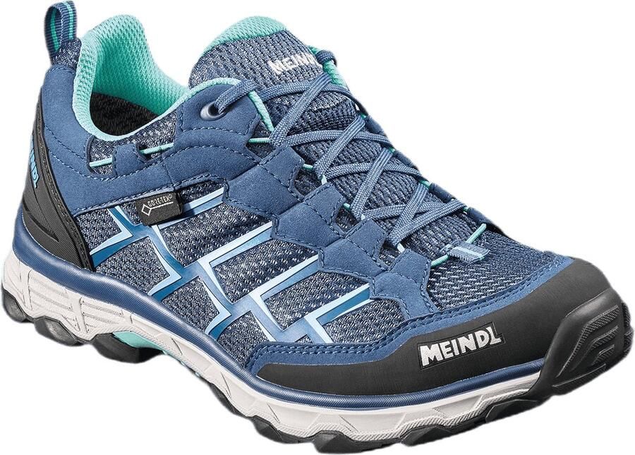 Meindl Activo lady gtx Dames waterdichte lage wandelschoenen Jeans Mint - Foto 2