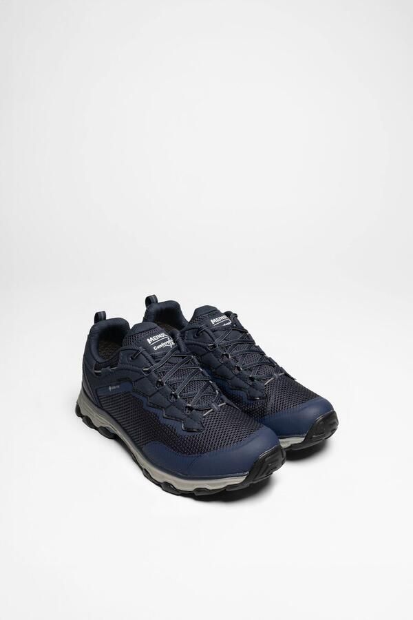 Meindl Activo Sport GTX Wandelschoen Heren waterdichte lage wandelschoenen Nachtblau Grau