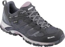 Meindl Caribe Lady GTX Wandelschoen Dames waterdichte lage wandelschoenen Graphit Viola