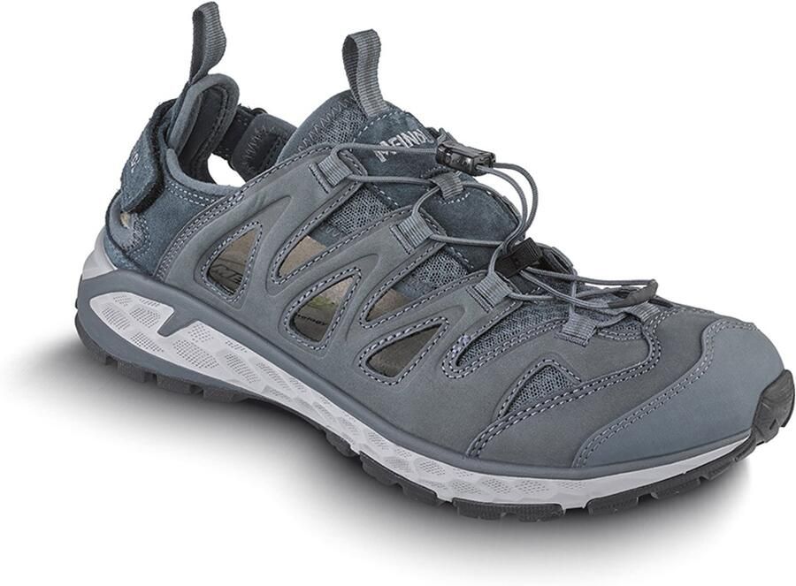 Meindl Brindisi Wandelsandaal Heren leren lage wandelschoenen graphit